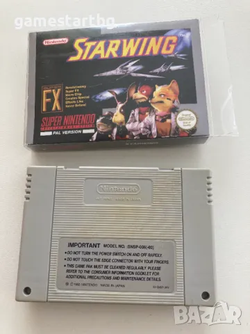 Starwing за (SNES) Super Nintendo Entertainment System, снимка 3 - Игри за Nintendo - 50100136