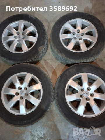 Летни гуми 225/65/17  с алуминиеви джанти