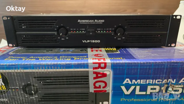 Крайно стъпало American Audio VLP1500 - 2x750W, снимка 5 - Ресийвъри, усилватели, смесителни пултове - 49851827