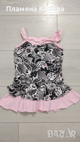 рокля с презрамки на Стела Русе 116см