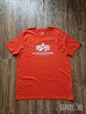 Страхотна мъжка тениска ALPHA INDUSTRIES размер XL, снимка 1