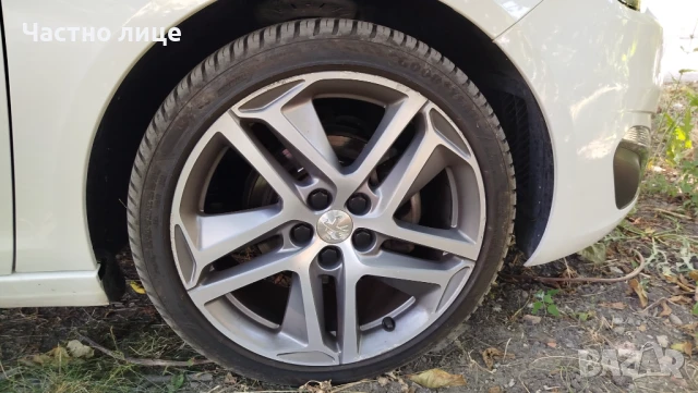 Гуми с джанти пежо 18ки