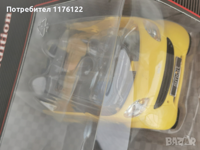 1/18 Сет Maisto Smart Fortwo Coupe Маисто Смарт Купе Нов В Кутия, снимка 4 - Коли, камиони, мотори, писти - 36131600