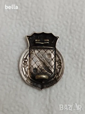 Сребърна вoенн значка . Кралската военноморска патрулна служба (RNPS) от Втората световна война , снимка 2 - Антикварни и старинни предмети - 50056943