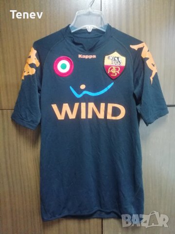 AS Roma Totti Kappa оригинална футболна тениска фланелка 2007/2008 Рома Тоти екип , снимка 2 - Тениски - 41727803