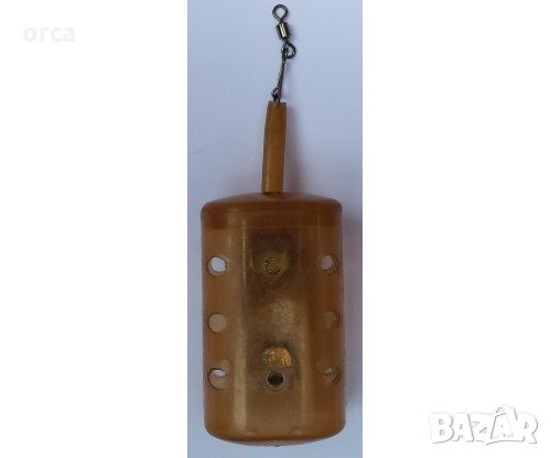 Фидер хранилка за червей – плоска, невидима и практична, 30/40 гр