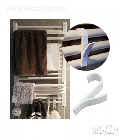 ЗАКАЧАЛКА ЗА ТРЪБЕН РАДИАТОР ЗА БАНЯ -  код 2894