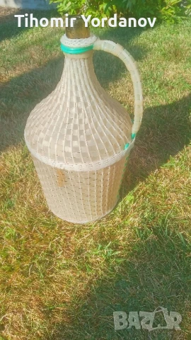 Плетена дамаджана., снимка 17 - Антикварни и старинни предмети - 51320863