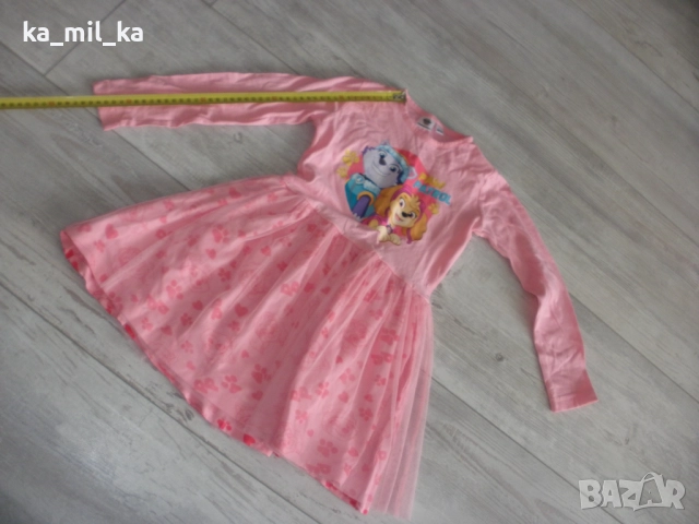 Детска рокля-розова-нова, снимка 2 - Детски рокли и поли - 52916097