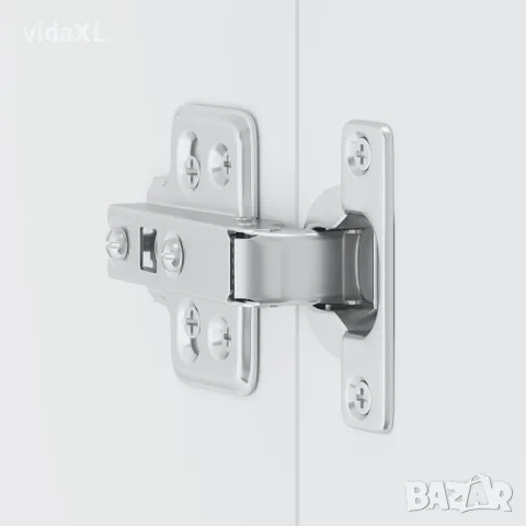 vidaXL Кухненски стенен шкаф Porto, бял, инженерно дърво, снимка 8 - Шкафове - 56148227