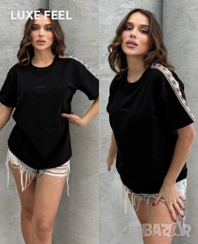 Дамски Памучни Тениски ⚜️Guess, снимка 2 - Тениски - 53080069