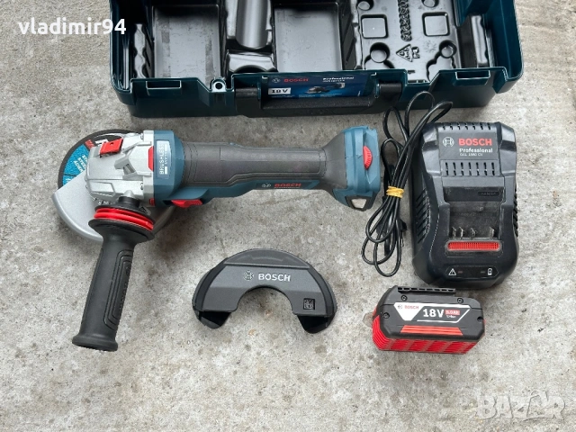 Bosch GWS 18V-11S с обороти 2025г.