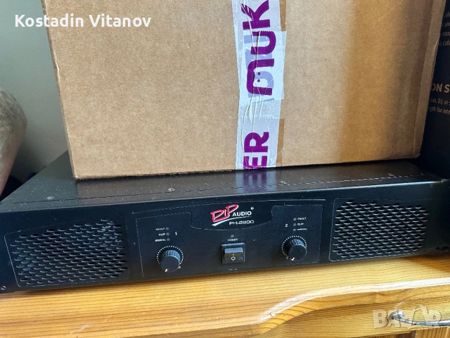 Усилвател pip audio PH-2600 2x400w на 8 ома