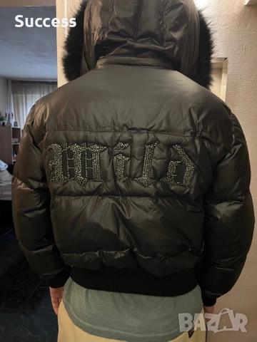 Пухено яке Philipp Plein, снимка 10 - Якета - 53062390