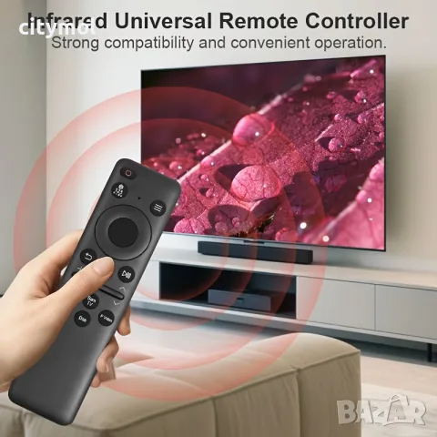 Универсално дистанционно за Samsung Smart TV – работи с LCD/LED/UHD телевизори , снимка 3 - Дистанционни - 55740309