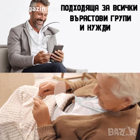 Професионална увеличителна лупа за врат за шиене на гоблени четене книга вестник бродиране бродерия, снимка 4 - Други инструменти - 50919472