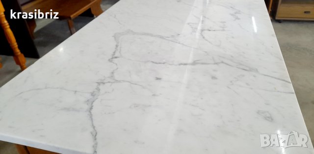 Скрин с мраморна плоча внос Германия , снимка 15 - Шкафове - 35999024