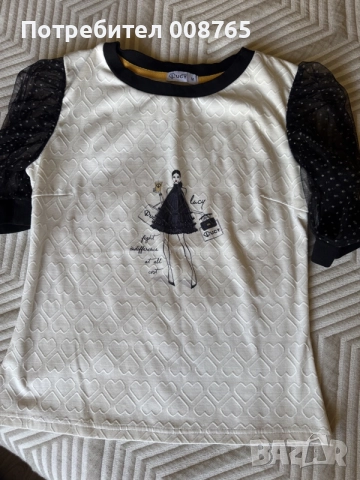 Дамска тениска LUCY FASHION, снимка 4 - Тениски - 55830648