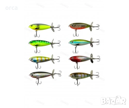 Воблер OSAKO Floating 6.5 см 9 г повърхностен с въртяща перка PRO