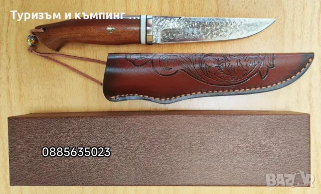 Ловни ножове / дамаска стомана , 2 модела /, снимка 16 - Ножове - 55905335