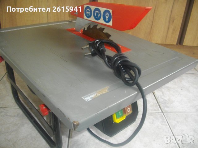 720 Вата Немски Настолен Циркуляр-Einhell-ф200мм-Рязане 0-43мм-Наклон Плот 0-45 Градуса-2950 об/мин, снимка 13 - Други инструменти - 41162925