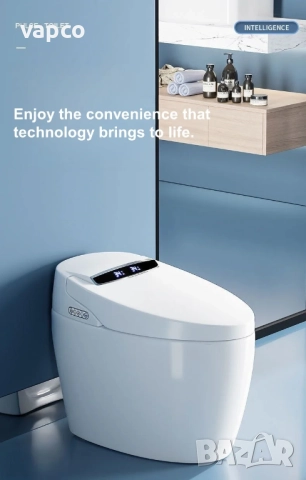 Мултифункционална смарт тоалетна F03 с биде, подгрев, сушене, масаж, снимка 7 - Други - 52484341