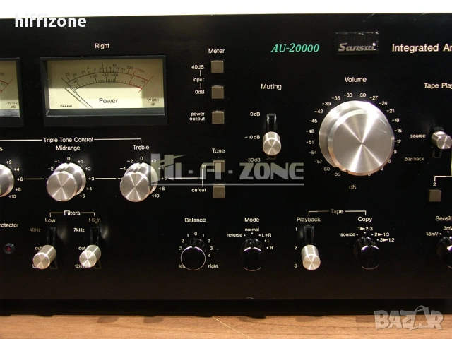 Усилвател   Sansui au-20000 , снимка 6 - Ресийвъри, усилватели, смесителни пултове - 53681521