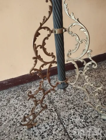 Паркетна газова лампа арт деко, снимка 3 - Други ценни предмети - 48489706