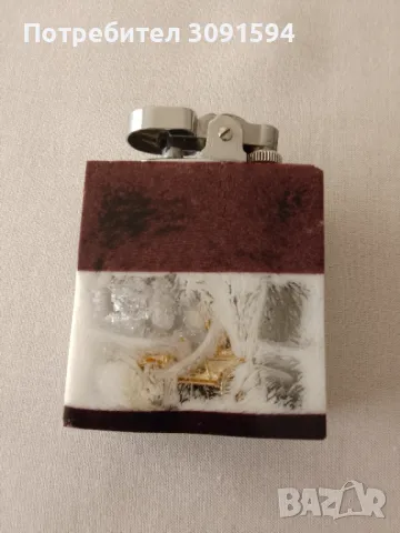  Колекционерска рядка газова настолна запалка PENGUIN,Зима,кола нуждае се от профилактика почистване