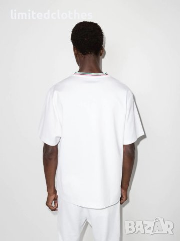 Dolce & Gabbana DG Italy Flag Patch Logo Мъжка Тениска size 50 (L), снимка 4 - Тениски - 40804837