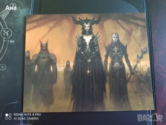 3 карти и плакат на Diablo IV PS4 , снимка 3 - Други игри - 41531585