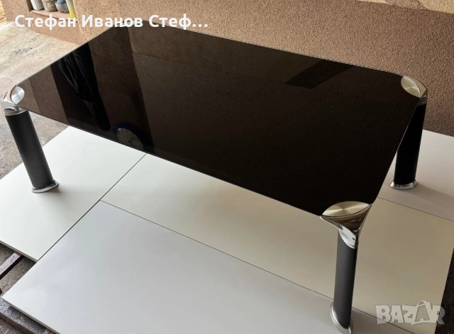 Стъклена холна маса, снимка 2 - Маси - 53486016