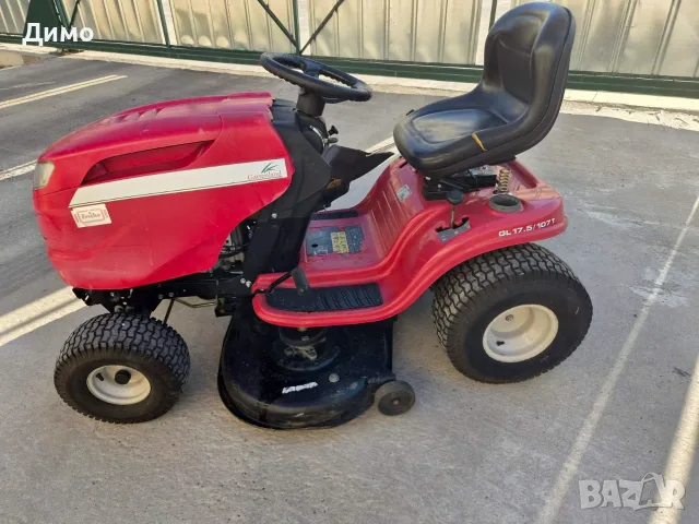 Тракторна косачка Gartenland GL 17.5/107 T – Briggs & Stratton 500cc, 107 см, 17.5 к.с.