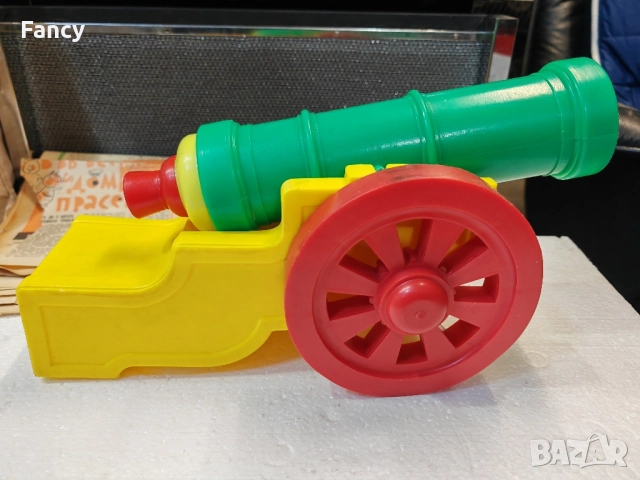 Стара детска играчка оръдие България, снимка 2 - Колекции - 52162836