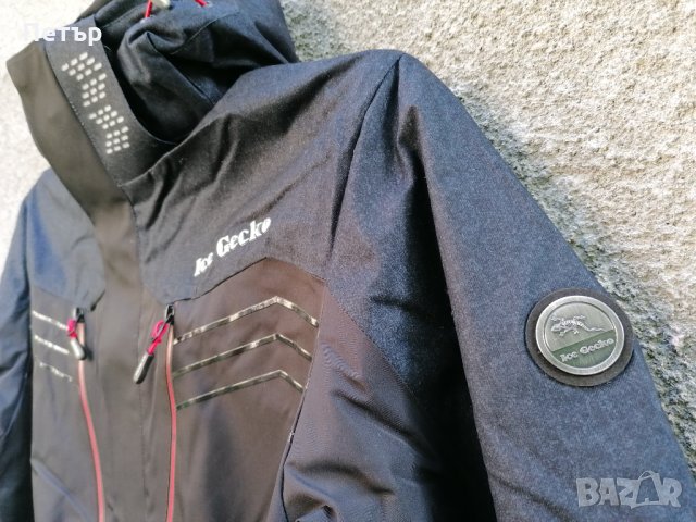 Продавам ново мъжко скиорско яке 18 000 мм Ice Gecko висок клас , снимка 4 - Зимни спортове - 34518712