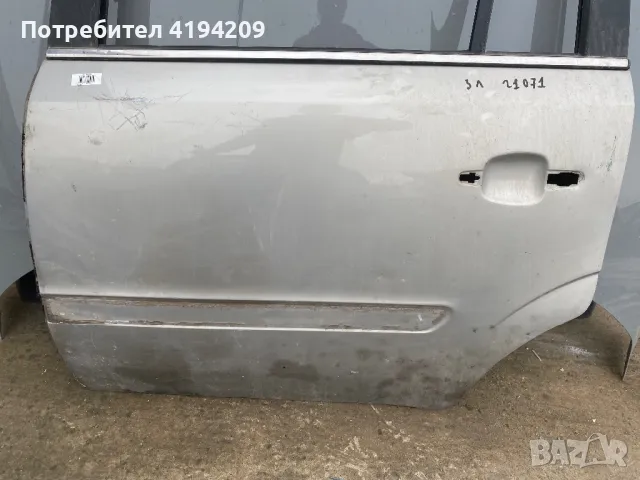 Зафира Б задна лява врата 100 лв , снимка 1