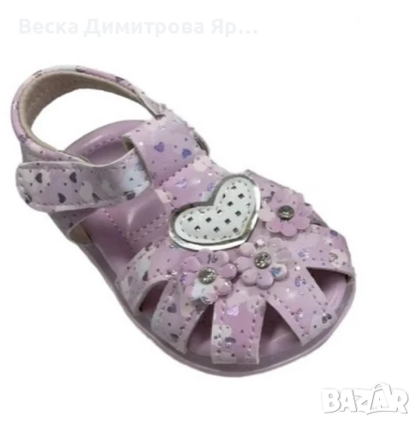 Леки и удобни светещи детски сандали за момиче, снимка 5 - Бебешки обувки - 51193632