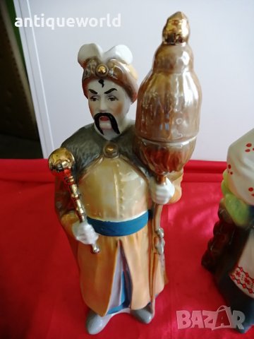 СССР , Стари Руски Порцеланови Статуетки , Шише Бутилка, снимка 3 - Антикварни и старинни предмети - 42532905