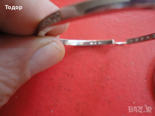 Дизайнерски сребърни обеци обици с камъни 925, снимка 6 - Обеци - 44761832