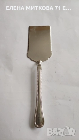 Големи и масивни посребрени прибори за сервиране , снимка 3 - Прибори за хранене, готвене и сервиране - 53420393