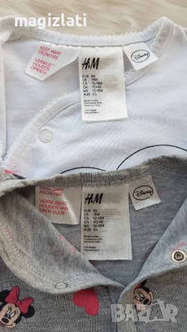 Ромпър H&M Мини Маус 12-18 месеца, снимка 5 - Бебешки гащеризони - 42136854