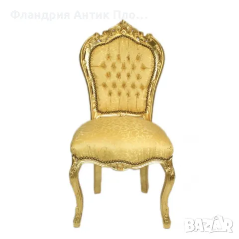 Бароков трапезен стол (голям избор от цветове), снимка 9 - Столове - 47510686