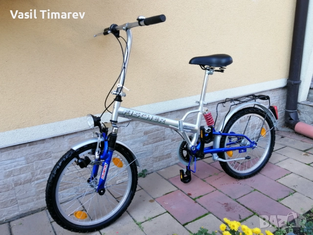 Сгъваем fischer 20 * Двойно окачване! НОВО!! , снимка 3 - Велосипеди - 52559948
