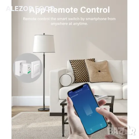 ПРОМОх3 Wi Fi Мини Интелигентно реле - Превключвател 16A promo4081, снимка 3 - Други стоки за дома - 48230729