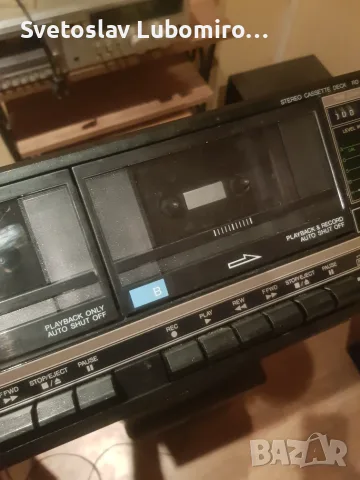 Касетен дек Sanyo 