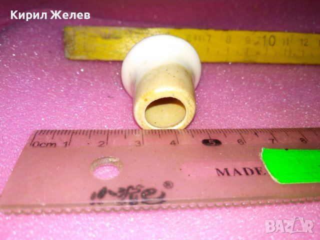 СТАРО ПОРЦЕЛАНОВО КАПАЧЕ 42891, снимка 6 - Други ценни предмети - 44299374