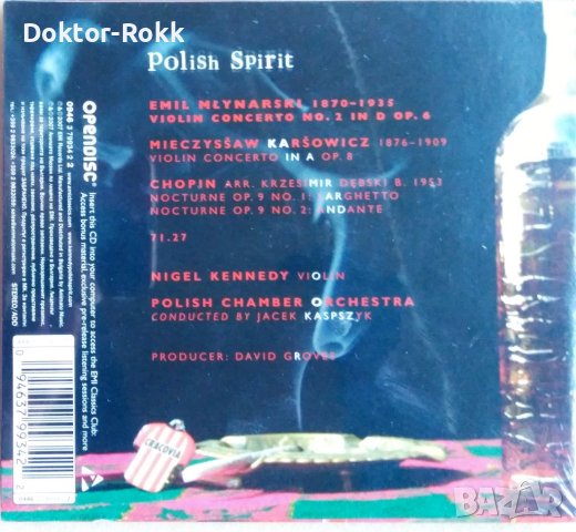 Nigel Kennedy – Polish Spirit (2007, CD), снимка 2 - CD дискове - 41635726