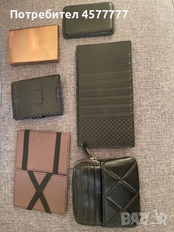 6 Портфейла – Перфектно състояние, като нови!