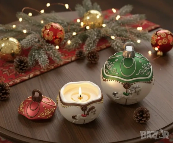 Молд бурканче коледна топка 