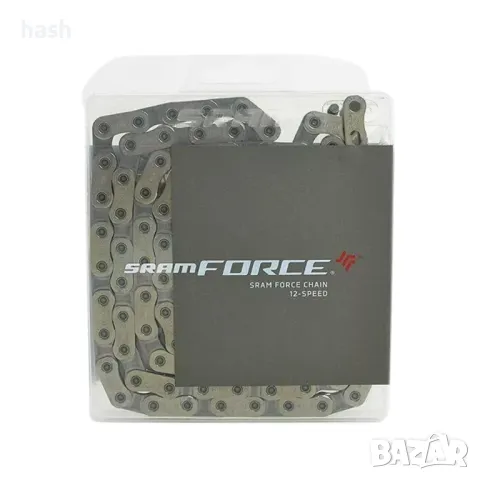 Верига Sram Force D1 114 връзки с Powerlock 12 Speed ​​Silver 12 Speed, снимка 1